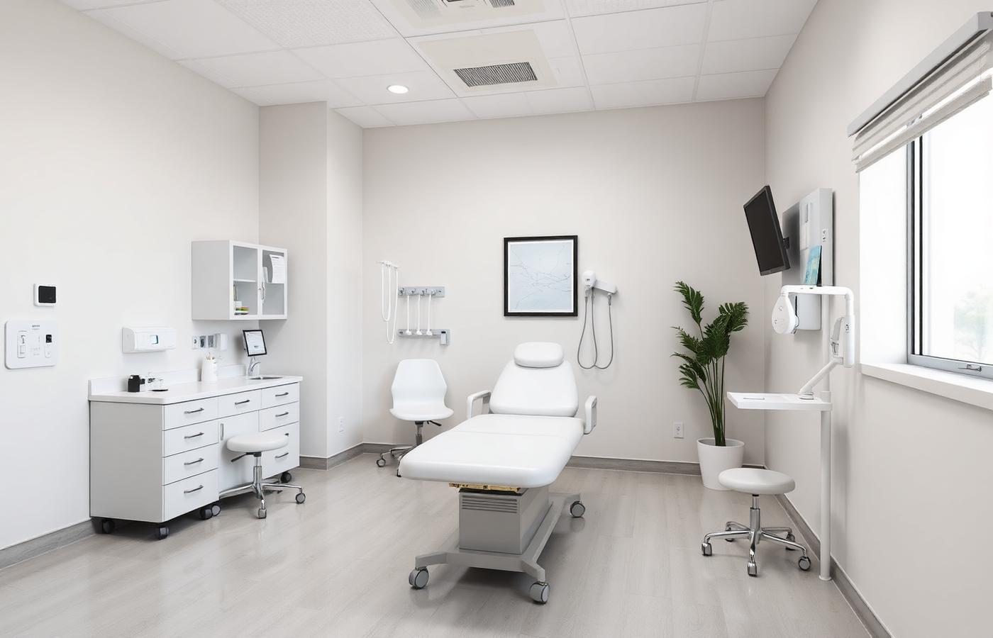 Clean linens for a medical or dental office