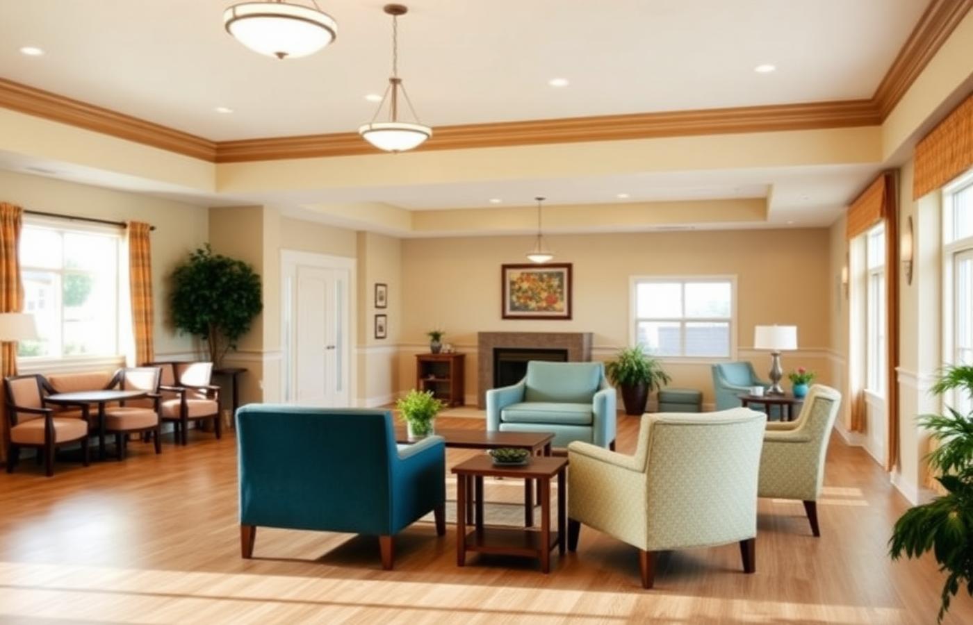 Clean linens for a senior living community