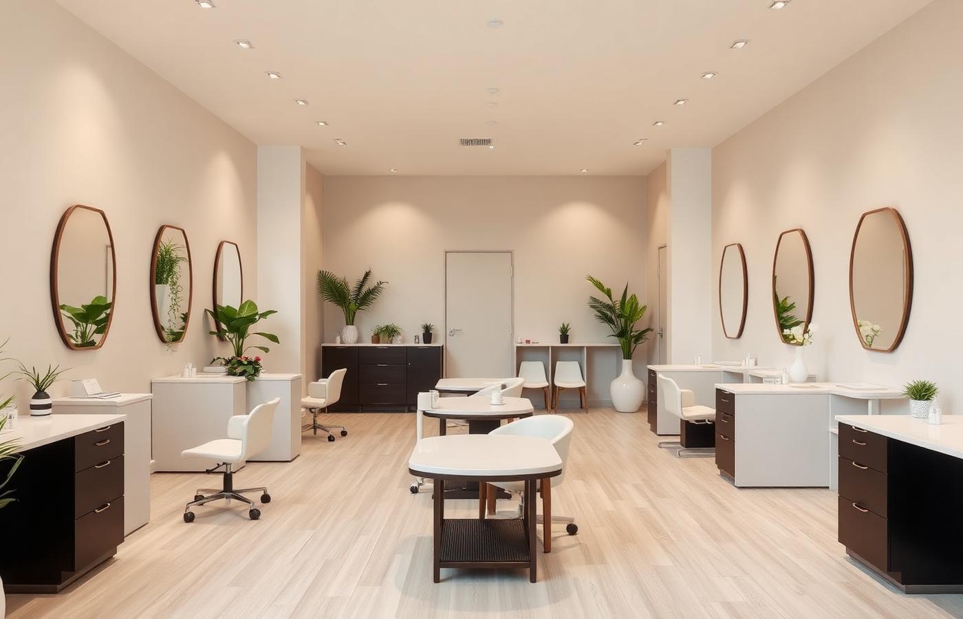 Clean spa towels and robes